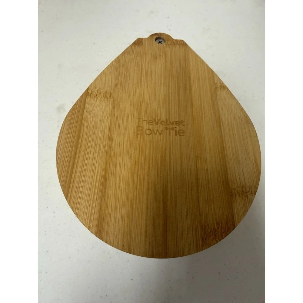 The Velvet Bowtie Premium Bamboo 3-Tier Margarita Glass Rimmer Set